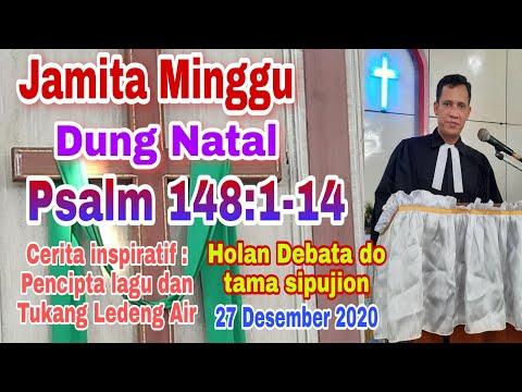 Jamita Minggu, 27 Desember 2020, Psalm 148:1-14