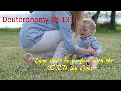 Today's Bible Verse (03-07-2021)| Deuteronomy 18:13 | Verse