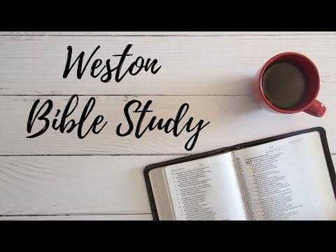 Weston Bible Study Proverbs 3:21-35