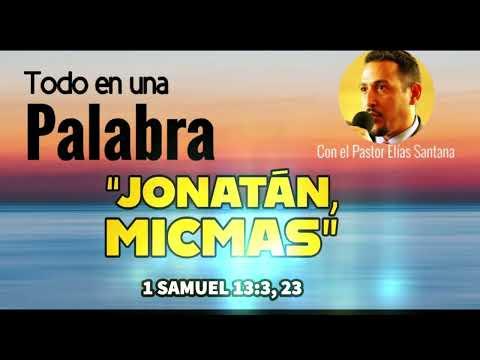 Jonatán, Micmas. 1 Samuel 13:3, 23