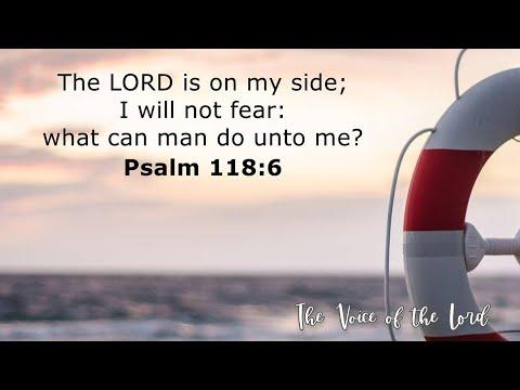 Psalms 118:6 The Voice of the Lord  July 19, 2022 by Pastor Teck Uy
