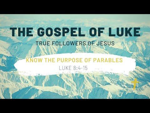 Luke 8:4-15 |  The Power and Purpose of parables -- The Parable of the Sower | Matthew Marshall