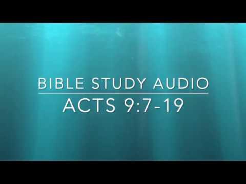 Bible Study: Acts 9:7-19