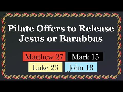 675. Tradition of Pardoning a Prisoner. Matthew 27:15, Mark 15:6, Luke 23:17