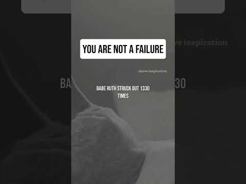 You Are Not A Failure - Christian Inspirational & Motivational Video