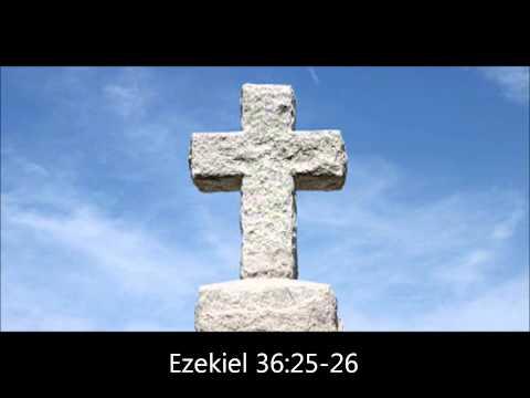Preaching on Ezekiel 36:25-26.