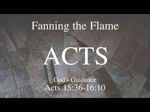 Morning Worship 1st May 22 // Acts 15:36-16:10 // God's Guidance