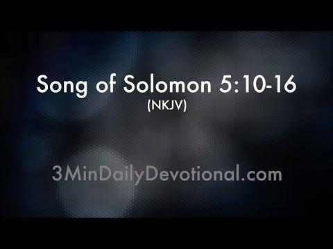 Song of Solomon 5:10-16 (3minDailyDevotional) (#151)