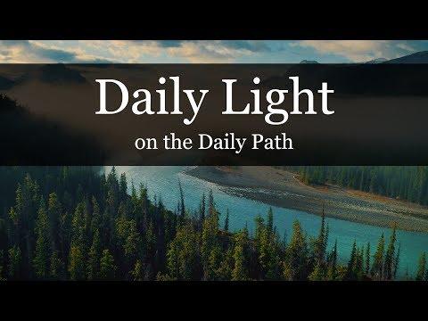 DAILY LIGHT - My Cup Runneth Over (Psalm 23:5)