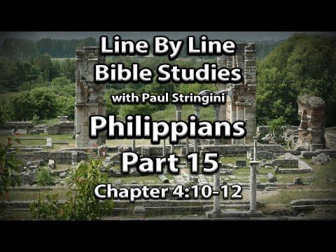 Philippians Explained - Bible Study 15 - Philippians 4:13-23
