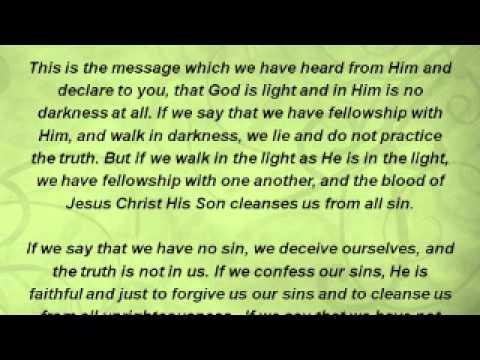 1 John 1:5-10 Verse-by-Verse Bible Study with Jerry McAnulty