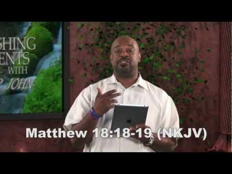 Refreshing Moments "The Agreement:  God's Presence" Part 1 - Matt 18:18-19 (Nov 2011)