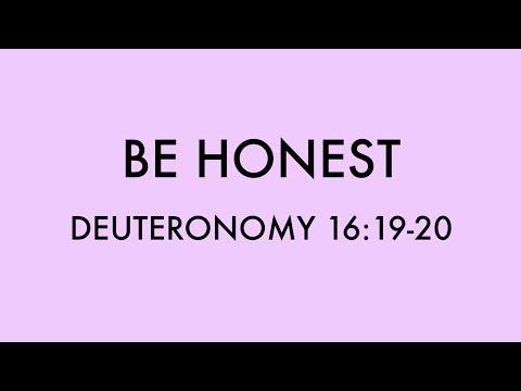 Deuteronomy 16:19-20