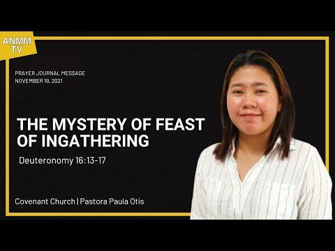 The Mystery of the Feast of Ingathering (Deuteronomy 16:13-17