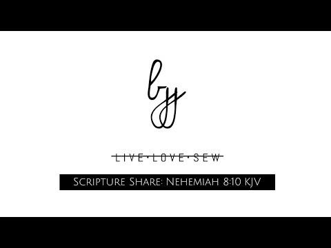 Scripture Share Saturday: Nehemiah 8:10 KJV