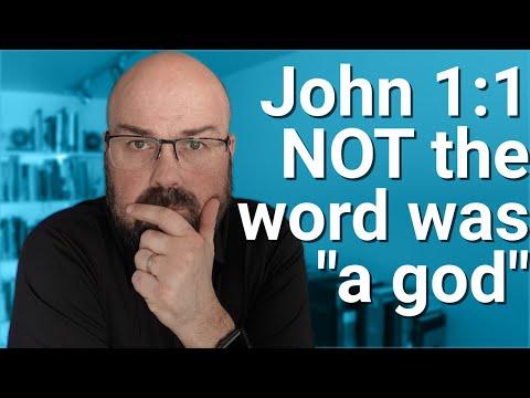 John 1:1 How the Greek text argues that Jesus is God (and why it doesn't mean "Jesus is a God")