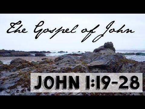 John 1:19-28 Bible Study | The Gospel of John Bible Study Part 6