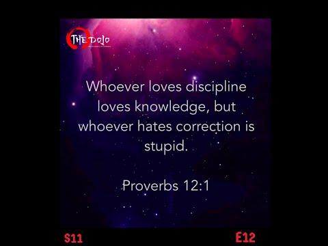 The Dojo S11E12 - Proverbs 12:1