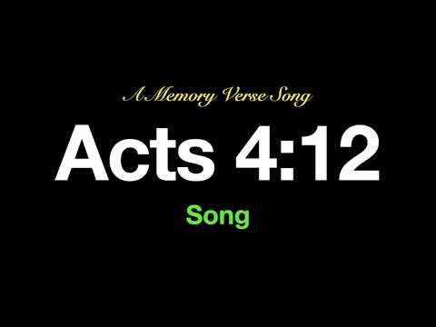 Acts 4:12 Song (no echo)