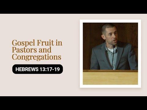 Gospel Fruit in Pastors and Congregations | Hebrews 13:17-19
