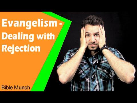 Evangelism - Dealing with Rejection | Acts 28:24 Bible Devotional | Bible Study