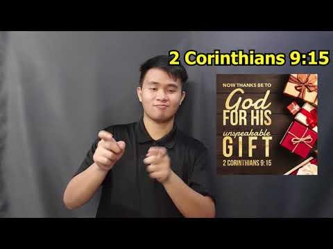 #102 Bible Devotion - 2 Corinthians 9:15