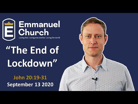 "The End of Lockdown" - John 20:19-31  ||  13 September 2020
