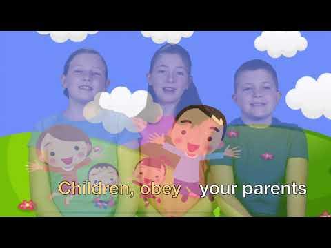 'Children, Obey Your Parents' Scripture Memory Song (Ephesians 6:1-3)