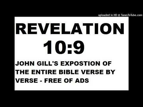 Revelation 10:9 - John Gill's Exposition of the Entire Bible Verse by Verse