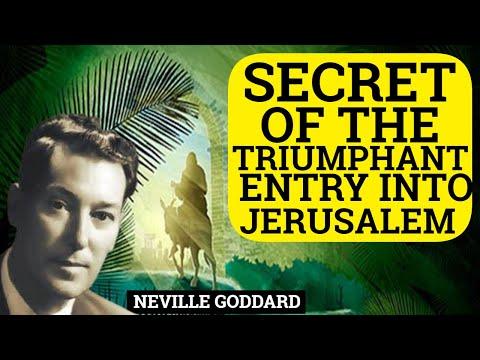 Secret Of The Triumphant Entry Into Jerusalem (Mark 11:1-11) Abdullah And Neville Goddard