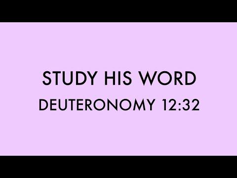 Deuteronomy 12:32