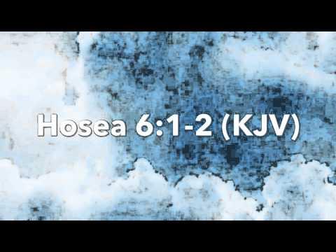 God's Time:  Hosea 6:2 (KJV)