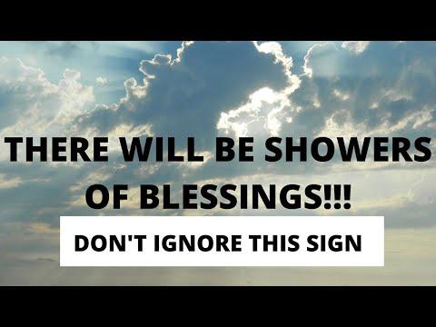 THERE WILL BE SHOWERS OF BLESSINGS (Ezekiel 34:21)