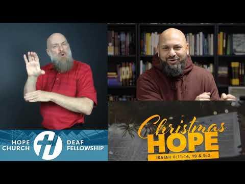 CHRISTMAS HOPE (Isaiah 8:11-14, 19 & 9:2)