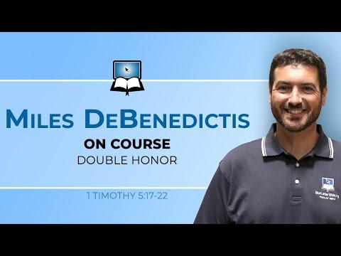 On Course - Double Honor (1 Timothy 5:17-22 )