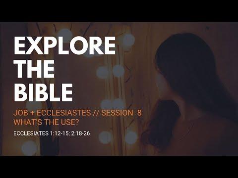 Lifeway | Explore the Bible: What's the Use? (Ecclesiastes 1:12-15; 2:18-26)
