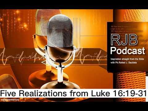 5 Realizations - Luke 16:19-31 Devotion 2