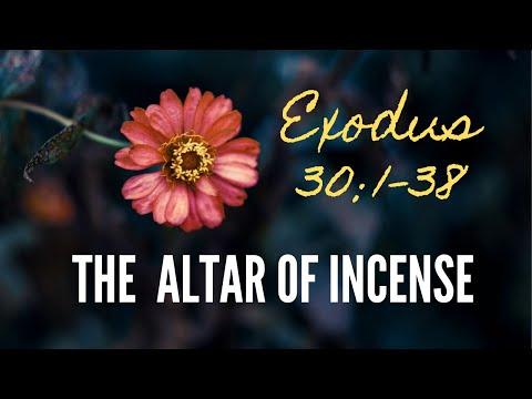 EXODUS 30:1-38 "The Altar Of Incense" NIV Female Narration