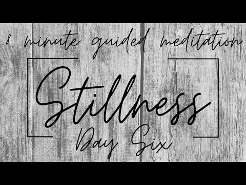STILLNESS - Day 6 // Christian Meditation Under 10 Minutes // Psalm 5:3