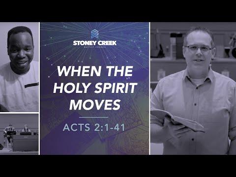 Sunday, January 17, 2021 - When the Holy Spirit Moves (Acts 2:1-41) - Full Service