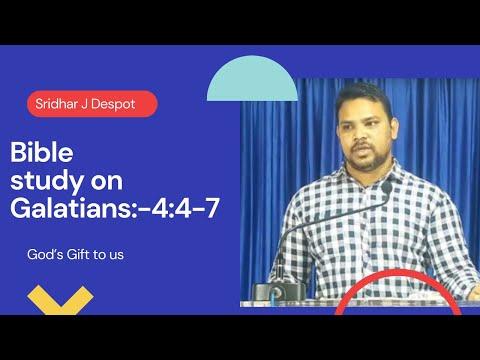 GALATIANS 4: 4-7 | Sridhar J Despot | VBC