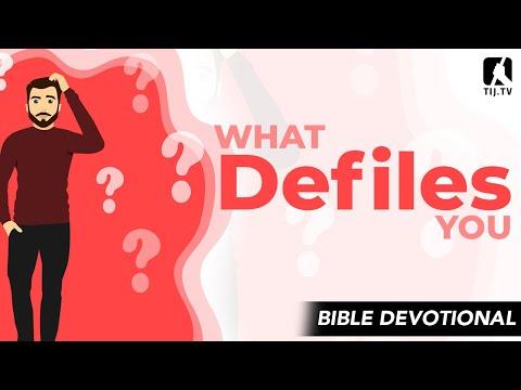 60. What Defiles You - Mark 7:14-23