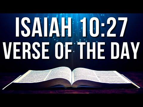 Isaiah 10:27 Spiritual Thought | Bible Verse With Explanation | Isaiah 10:27 Explanation