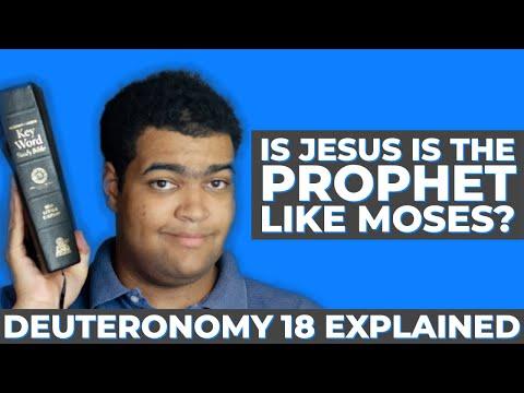 Is Jesus a Prophet Like Moses? | The Bible Explained Deuteronomy 18:15-22