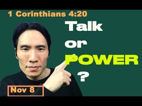 Day 312 [1 Corinthians 4:20] The Kingdom of God is in power! 365 Spiritual Empowerment