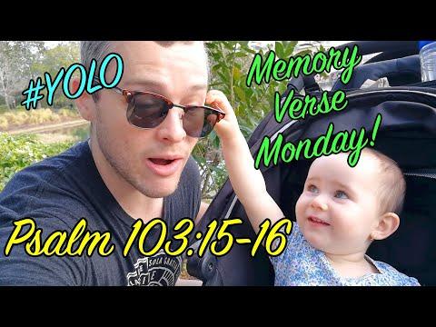 Psalm 103:15-16 | Memory Verse Monday with Gloria!