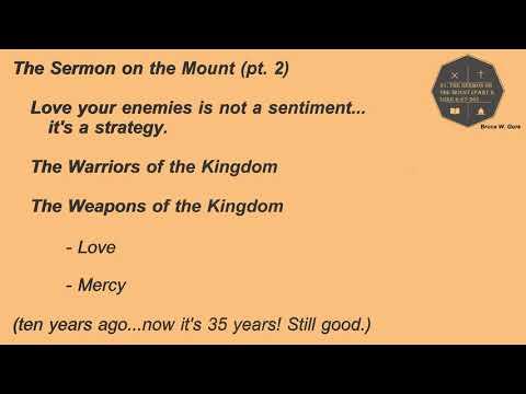 21. The Sermon on the Mount (pt. 2, Luke 6:27-36)