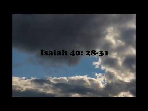 Your One Minute Message, Isaiah 40: 28-31