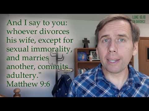 Luke 16:18 "on divorce" in three minutes