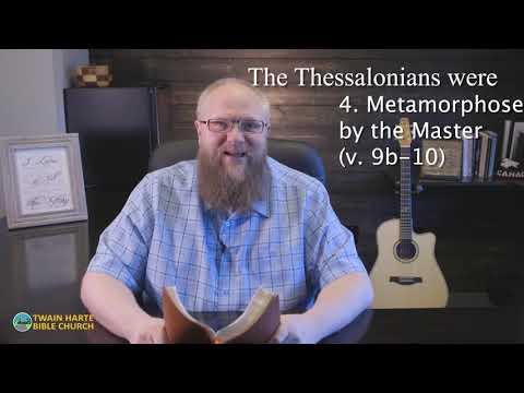 "#ThessalonianTransformation"       1 Thessalonians 1:1–10